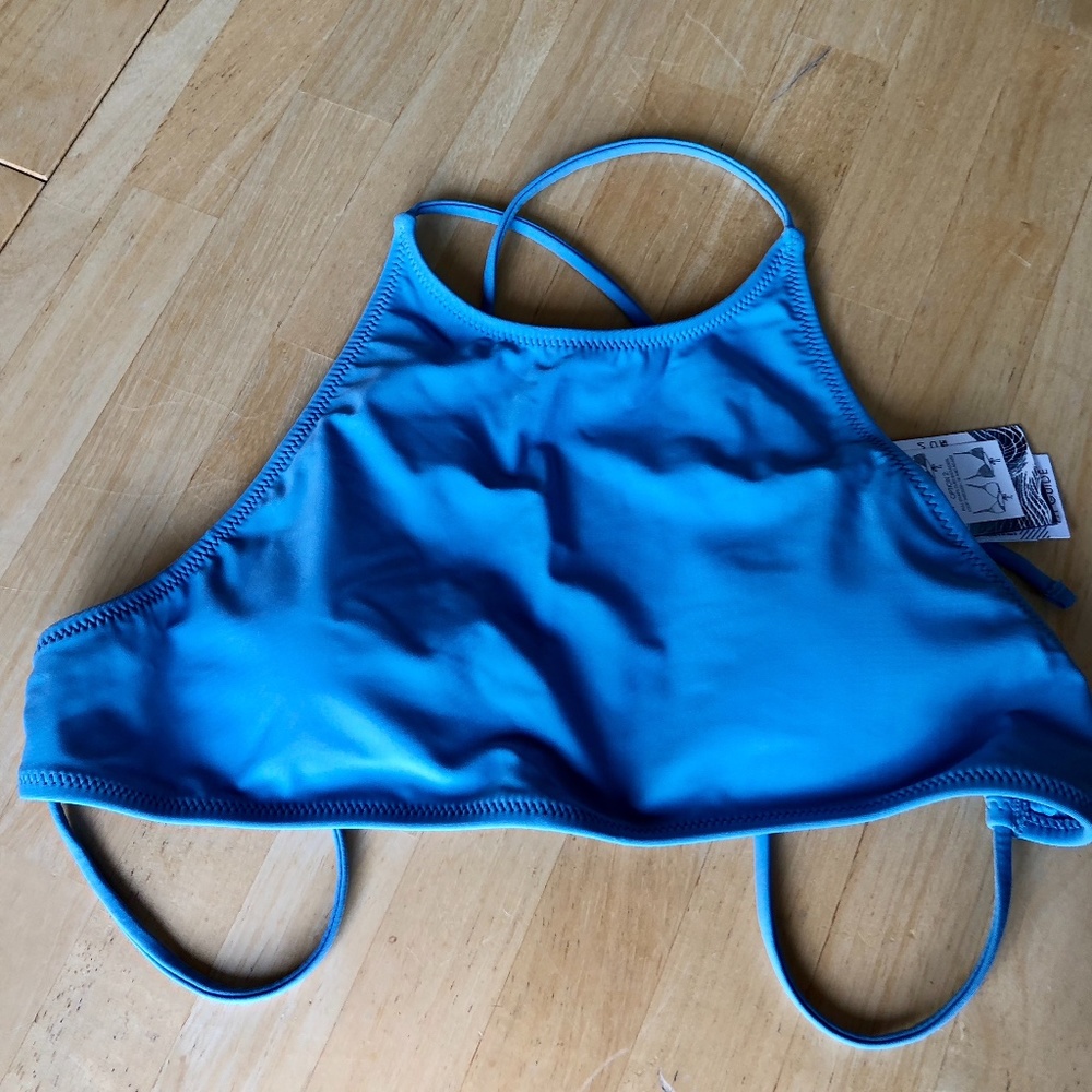 Volcom Simply Solid Crop Bikini Top